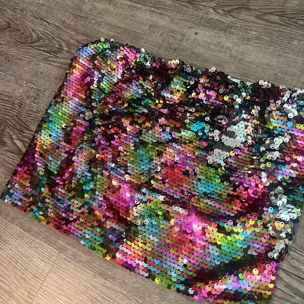 Multi Colored Tube Top for Night Out
